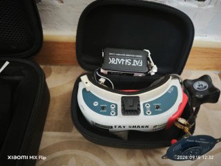 Fatshark hd3 frsky taranis qx7 y 3 dron
