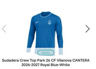 Pack CF Vilanova 2026-2027 Adulto