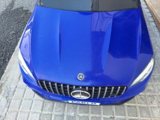 Coche eléctrico infantil azul