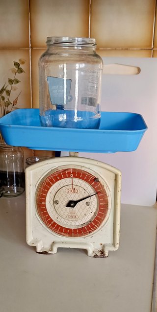 OFERTON!!!Báscula Cocina VINTAGE Delta 2 Kilo