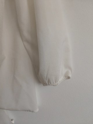 Blusa Zara Blanca Talla M Lazada
