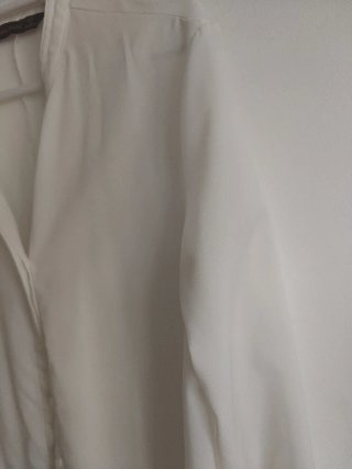 Blusa Zara Blanca Talla M Lazada