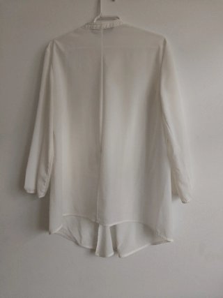 Blusa Zara Blanca Talla M Lazada