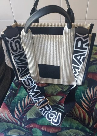 Bolso Tote Bag Marc Jacobs Beige/Negro Nuevo