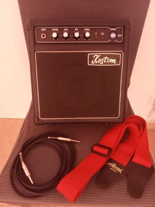 Bajo Eléctrico GTX + Funda + Ampli