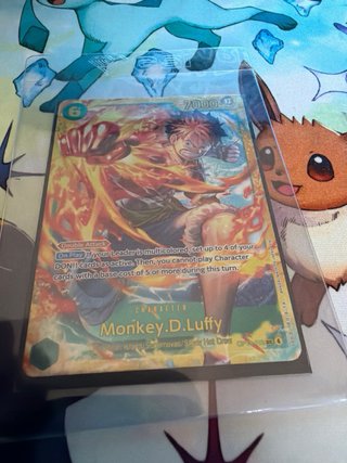 Carta One Piece Monkey D. Luffy