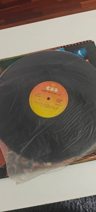 Vinilo Live Johnny Winter And