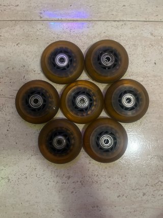 7 Ruedas para Patines/Skate