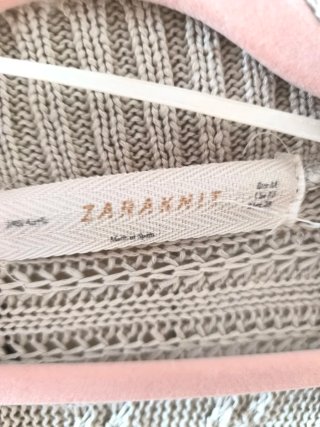 Chaqueta Zara Beige Manga Corta