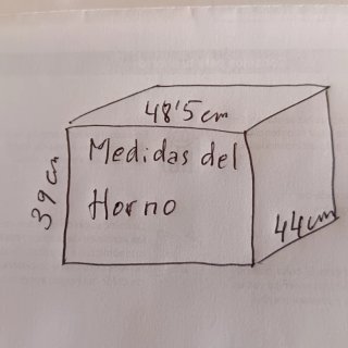 Horno de gas para Camper/Autocaravana