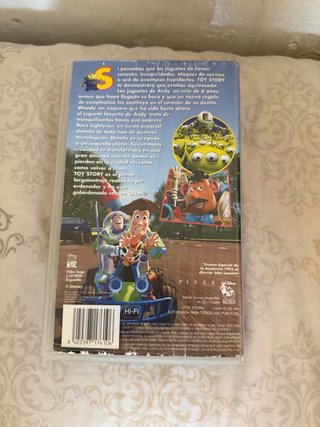 Película VHS Toy Story Original