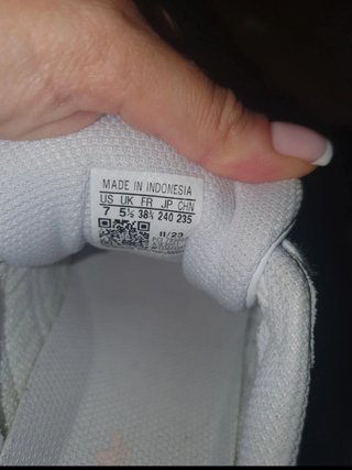 Scarpe Adidas Superstar Bianche taglia 38 2/3