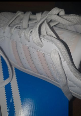 Scarpe Adidas Superstar Bianche taglia 38 2/3