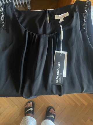 Blusa sin manga Clockhouse Talla XL
