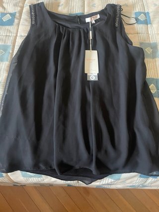 Blusa sin manga Clockhouse Talla XL