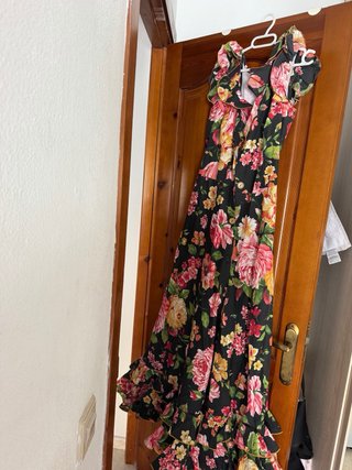 Vestido Sevillanas Lunares Talla Única