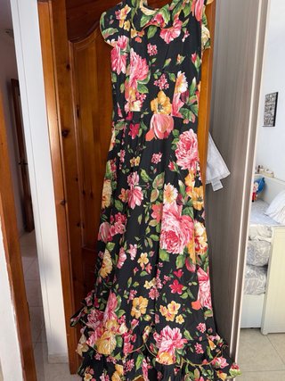 Vestido Sevillanas Lunares Talla Única