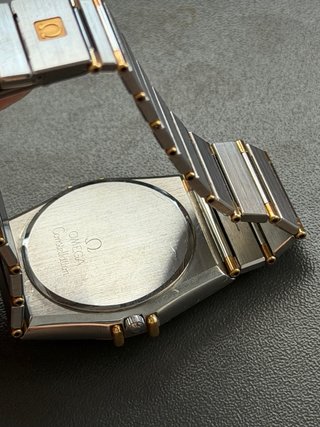 Reloj Omega Constellation Oro y Plata