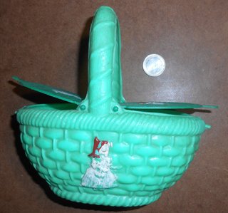 Cestita de plástico vintage