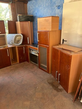 Muebles de cocina madera y metal