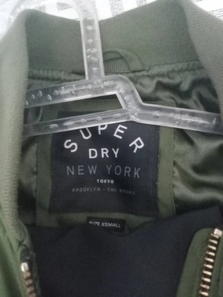 Cazadora Bomber Superdry Verde