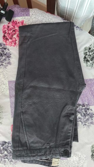 Pantalón Álvaro Moreno Talla 38 Gris