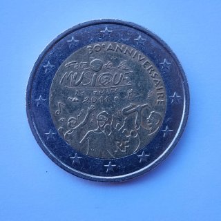 Lote 6 monedas conmemorativas FRANCIA.