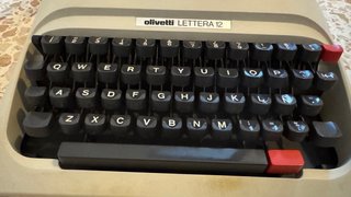 Máquina Escribir Olivetti Lettera 12 Vintage