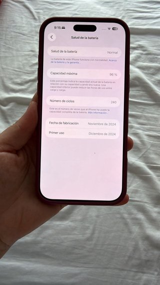 iPhone 16 Pro Max 256GB Negro