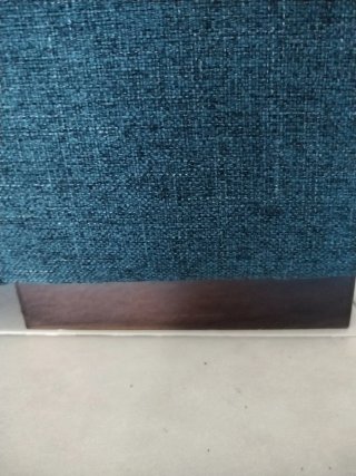 Sofá de 2 plazas azul