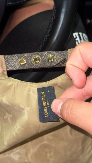 Gorra Louis Vuitton Beige y Marrón