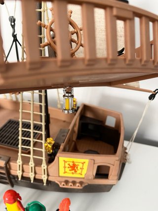 Playmobil 3550 Barco Pirata vintage 1978