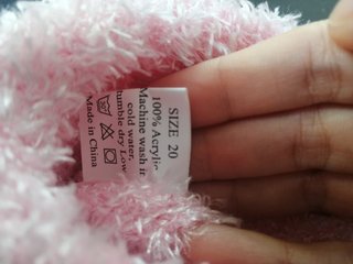 Jersey rosa de pelo Nayeco Talla 20 NUEVO