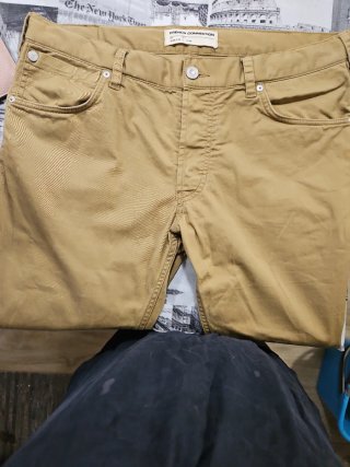 Pantalón French Connection Camel Talla W34/L34