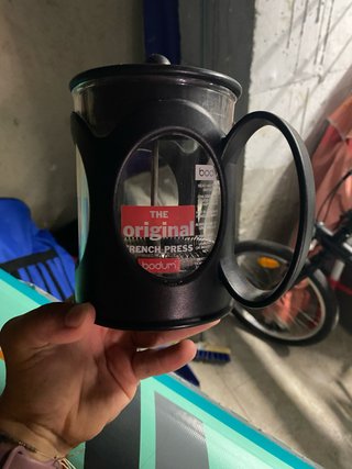 Cafetera French Press Bodum Negra