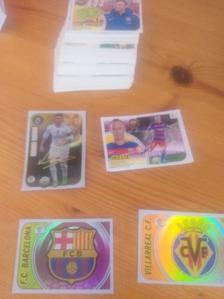 Colección cromos Liga 2016-2017