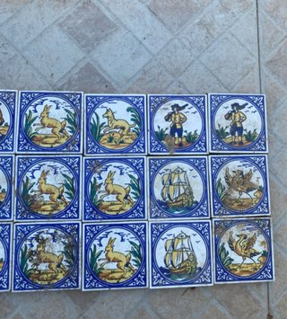 Azulejos decorativos antiguos