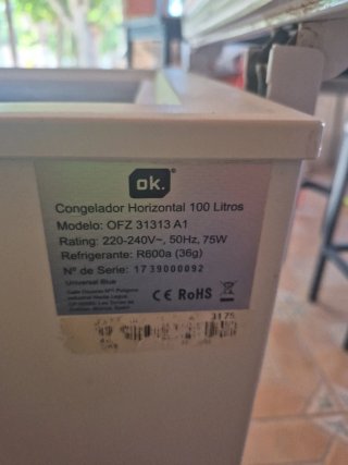 Congelador Arcon 100L