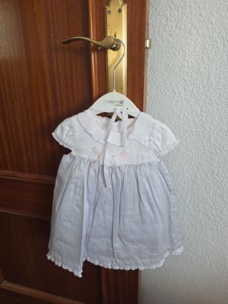 Vestido Mayoral niña 6-9 meses