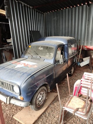 Renault R4 furgoneta 1989