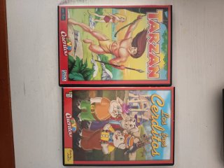 DVD Infantil Cuentos Tarzán y Los Tres Cerditos