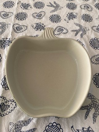Cuenco vintage manzana refractario alemán