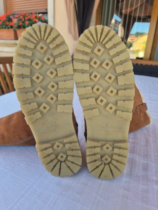 Botas de piel forradas