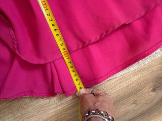 Conjunto danza/baile T-S/M rosa y rojo