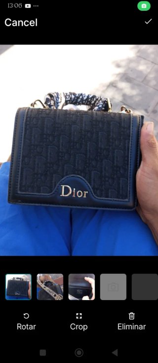 Bolso Christian Dior Negro