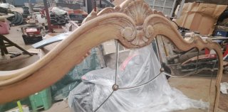 Espejo vintage madera y cristal