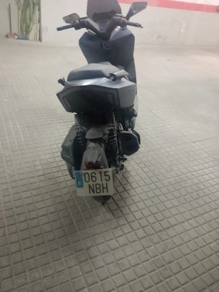 Moto Wottan Maxi Scooter Azul/Gris