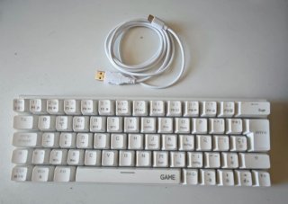 Teclado GAME GMKH-60 WH Wireless