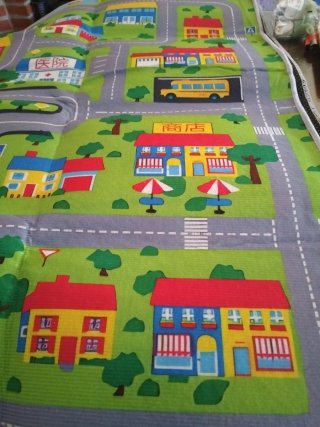 Alfombra Calles Ciudad 120x80cm