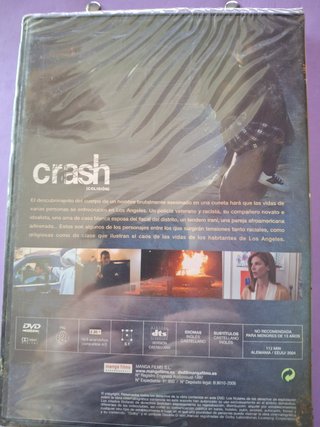 DVD Crash (Colisión) - Ganadora 3 Oscar